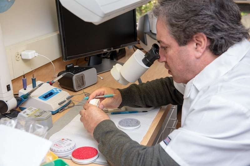 Dental Technician Working