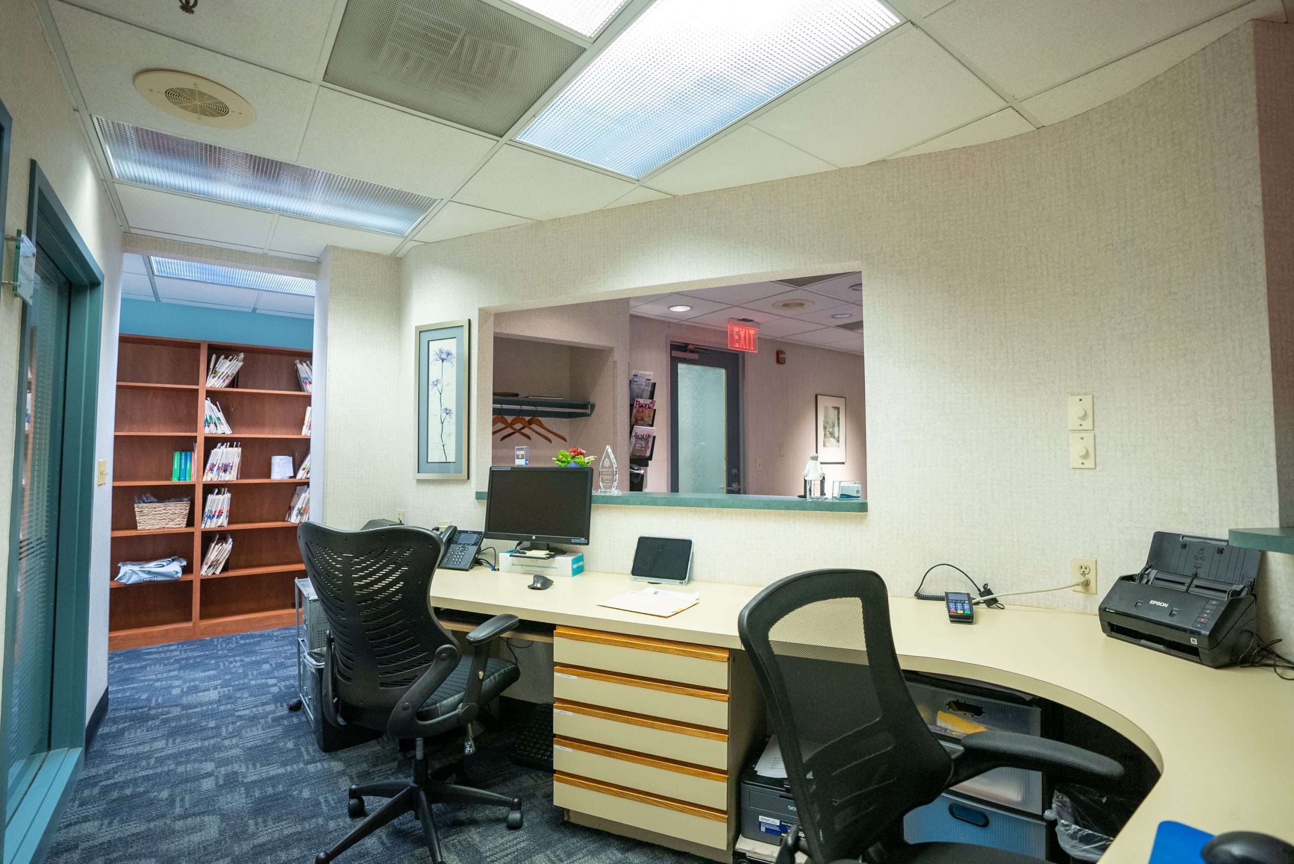 Sterilization and instrument preparation area